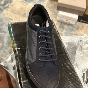 Steve Madden M- Logan Leather Sneaker